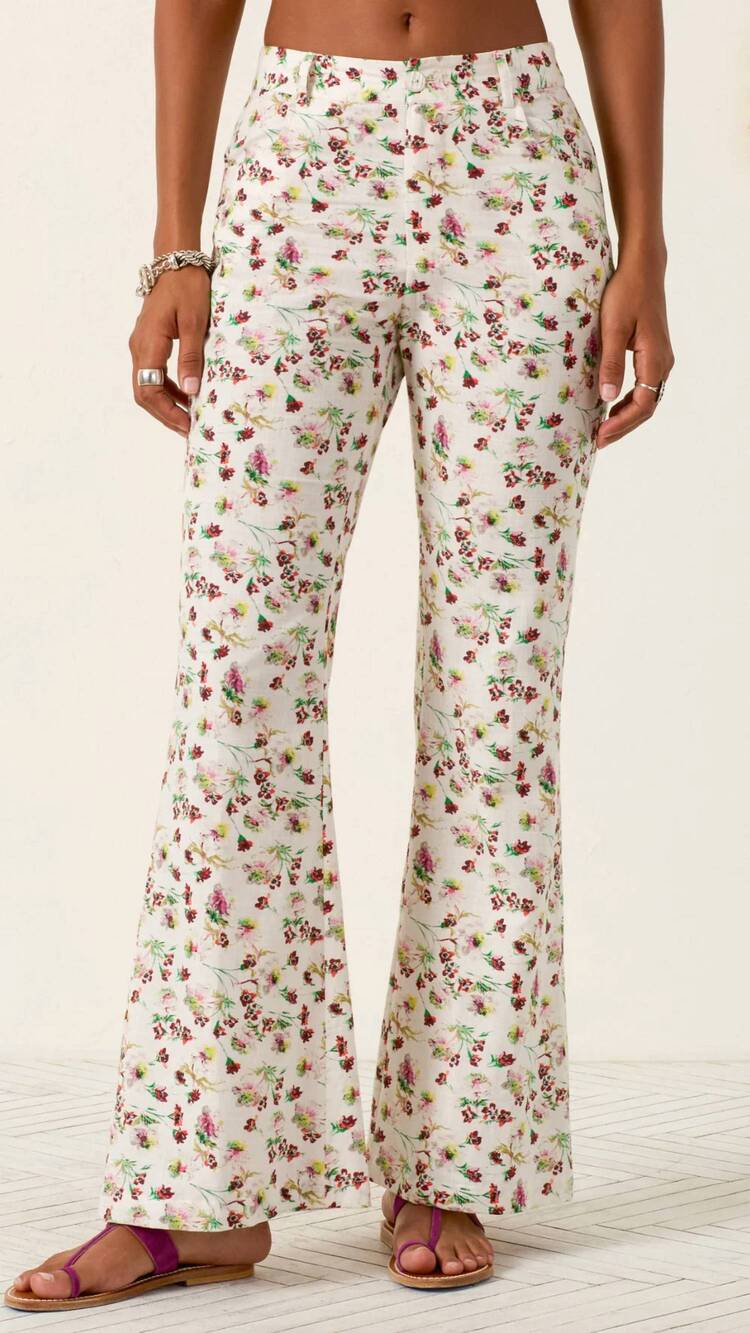 NEW ALIX OF BOHEMIA bunny wild garden jeans in beige